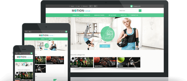 Motion Responsive Theme